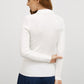 Slim Fitted Rib Polo Sweater
